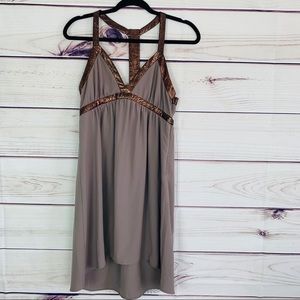 Gentle fawn taupe gold t-strap back babydo…